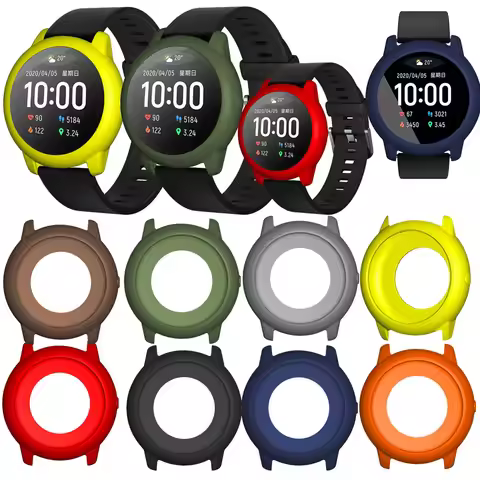 Soft Protective Case Cover Shell For Xiaomi Haylou Solar LS05 Frame Cases TPU Screen Protective Repl