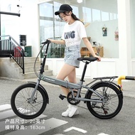Folding Bike Work Scooter Foldable Bicycle For Adult  Flagship Store Installation-Free Aluminum Alloy Variable Speed Lightweight Bicycle Bestselling Classic Styles