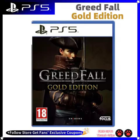 Greed Fall Gold Edition New Game CD For Sony PS5 Playstation5 Game Discs Playstation 5 Games Greed F