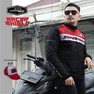 Jaket motor touring sunmori RAPID RACERSHIELD jacket reflektif, berventilasi, antiair dan antiangin