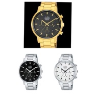 Alba Men's Chonograph Gold Stainless-Steel Authentic Watch VD53-X286 SERIES