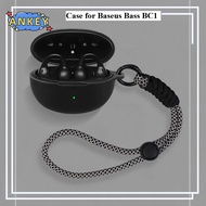 for Baseus Bass BC1 Open-Ear Case Protective Nylon Lanyard Soft Cover Headphone Shells Anti Dust Sle