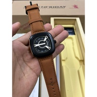 [💯PREMIUM ITEMS] SEVEN FRIDAY 7FRIDAY Casual Urban Watch Men Luxury Water Resistant Full Leather Jam