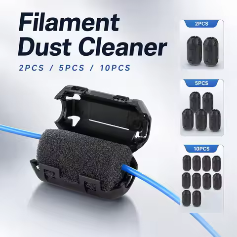 2/5/10Pack Filament Filters Dust Removal Flame Foam Cleaner Blocks For A6 A8 CR10 Ender 3 PRUSA I3 1