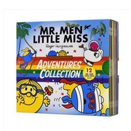 🚚免運費 Mr. Men and Little Miss Adventures 12冊禮盒裝 奇先生妙小姐探險記 情商培養 幼兒英語啟蒙圖畫故事書 B316