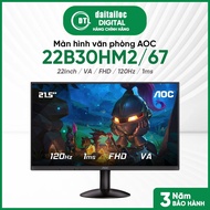 AOC 22B30HM23 Monitor 21.5 inch VA FHD 120Hz 1ms I Genuine I