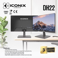 ICONIX DH22 22" MONITOR 22 INCH FHD VA 100Hz 5ms HDMI VGA LED MONITOR