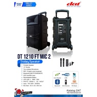 Speaker Portable DAT 12 INCH DT-1210FT Mic Wireless Handheld Original