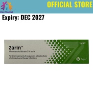 Zarin Cream 15g Antifungal Cream against Ringworm White Spot and Athletes Foot Fungus Cream