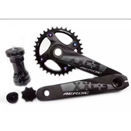 AEROIC CRANKSET 1X HALLOWTECH with Bottom Bracket
