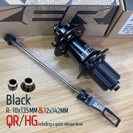 Koozer XM490 Pro HG หลังจักรยานเสือภูเขา5x135QR 10X135มิลลิเมตร TA12x142mm ผ่าน32H Hyperglide 10S 11