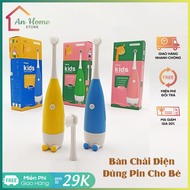 Bàn Chải Tự Động Cho Bé ANHOME Bàn Chải Tự Động Dùng Pin An Toàn Cho Bé