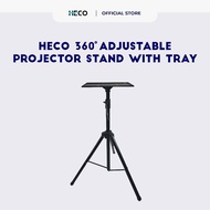 Heco 360° Adjustable Projector Stand With Tray