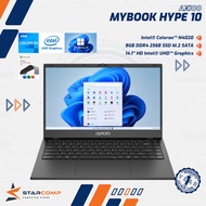 AXIOO Mybook Hype 10 Celeron N4020 8GB 256GB 14" HD Windows 11 Pro