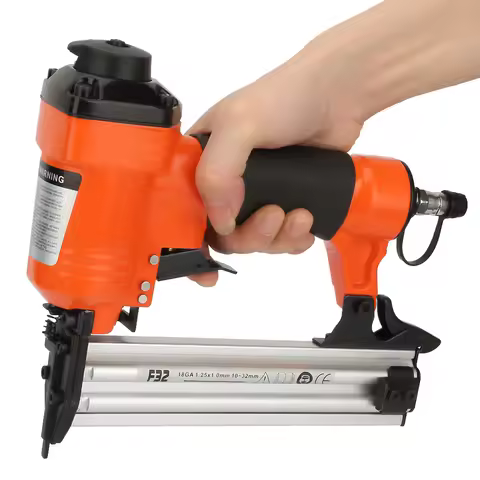 Air Powered Nail Gun F32 Pneumatic Nail Gun Straight Nail Air Powered Nailers Stapler Staple Gun 18G