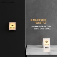 OST  1Pcs Coffee Magnets Light 3D Magnetic Fridge Stiers Ornaments Coffee Machine Decor Luminous Lig