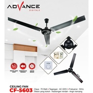 ADVANCE CEILING FAN CF-5603 / KIPAS ANGIN GANTUNG PLAFON BALING BESI 56INCH KIPAS ANGIN ATAP BESAR