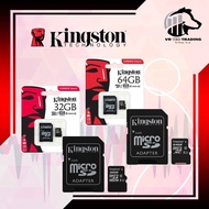 Kingston Micro SD Memory Cards Class10 16GB/32GB/64GB/128GB/256GB For Smartphone