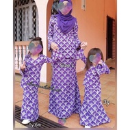 Baju Kurung Moden Baju kurung Raya 2022 Sedondon Ibu Anak Matching2 ibu anak Baju Kebaya Moden