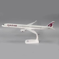 A350-1000 Qatar Airways 1:200 Skala A350 Plastik Abs Pemasangan Model Pesawat Paparan Koleksi Mainan