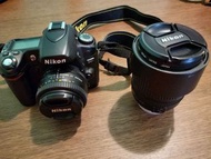 Nikon D80 連Nikon DX 18-135mm 和 Nikkor 50mm鏡頭