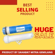 RO Membrane Housing Package + RO Membrane 3012 - 500 GPD - COMPLETE SET