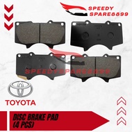 Front Disc Brake Pad for Toyota Hilux Revo GUN125 GUN126 / Fortuner 2.4 2016-2018 (04465-0K360 / 044