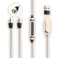 川木W162 Type C 耳機升級線 mmcx 插頭專業 TypeC 鍍銀線