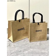 Bag Women Simple Work Commuter Linen Bag