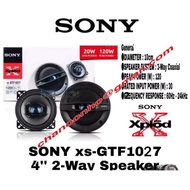SPEAKER XS-GTF1027 4” Inch Coaxial 2-Way Speaker Power 120 WATT (1 Pair)
