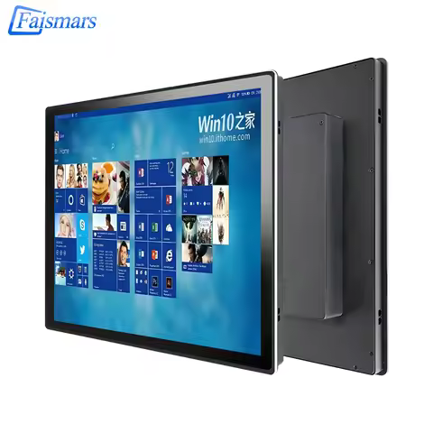 Industrial AIO Panel Computer With High configuration Core i7 8th Gen All In One Capacitive Touch Mi