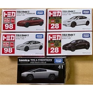 tomica 98 Tesla model 3 28 Y 41 cybertruck Tesla Model Y Model 3 Cybertruck Toy Car