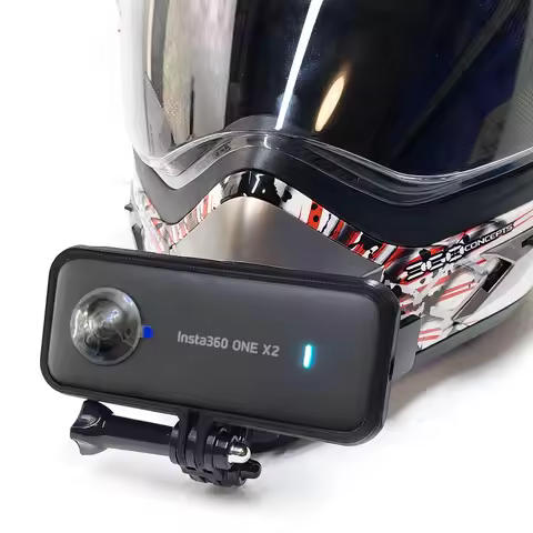 TUYU Motorcycle Bicycle Helmet Chin Strap Mount Insta 360 One X2 horizontal screen shooting for one 
