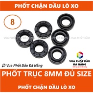 (BUY FROM 2 products) 8mm shaft oil seal, all sizes 8x14x5 8x15x5 8x16x5 8x18x7 8x20x5 8x20x7 8x21x6