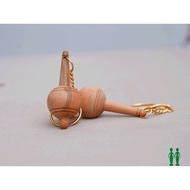 WOODEN HANUMAN GADA KEY CHAIN