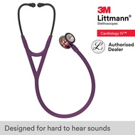 3M Plum Tube, Rainbow-Finish Chestpiece, Violet Stem Cardiology IV 6205, 3M Littmann Stethoscope