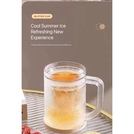 Ice Glass Interlayer Summer Ice Glass Beer Glass Water Glass Double Layer Cold Drink Glass