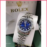 Stock baru【Datejust】 Rolex Jam tangan perempuan original 100% Automatik /Automatic women's Watch 32m