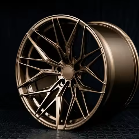 Custom Bronze Forged Alloy 5x114.3 5x130 5x112 15 18 24 26 Inch Car Wheel Rim