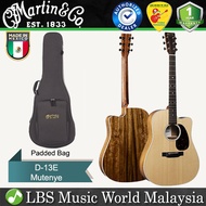 [Discontinued] Martin DC-13E Dreadnought Cutaway Sitka Spruce Top Acoustic Electric Guitar With Gig 
