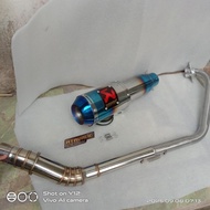 Exhaust Akrapovic gp m1 Lorenzo open pipe y15zr exiter exoz