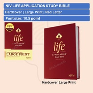 NIV Large Print Life Application Study Bible Hardcover Third Edition