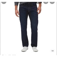 GAP 1969 Men's Straight Leg Slim Straight Stretch Jeans Dark Blue Basic High Quality Size 30-36