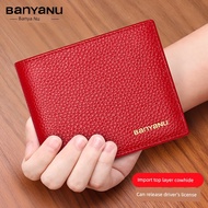 dompet wanita cute wallet 2026 Dompet baru Dompet kulit pendek wanita Dompet duit syiling kecil pela