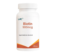 EXP 2027 LAC Biotin 900mcg Tablet 120s With Biotin For Hair Supplement Nail Skin Supplement Biotin S