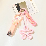 GANTUNGAN NAIL CLIPPERSKeychain | Cute nail clipper keychain | Cute bag hanger |