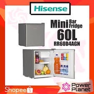 Hisense Mini Bar Fridge Refrigerator (60L) RR60D4AGN / RR60D4ABN