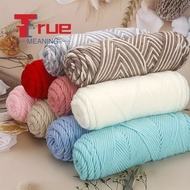 (23 colors) 8 ply Milk Cotton Yarn Wool Thread Hand Knitting DIY Gift Scarf Milk Cotton Knitted