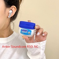 Case for Anker Soundcore R50i NC Cartoon Vaseline Cute Ghost Silicone Soft Case Soundcore R50i NC Cl
