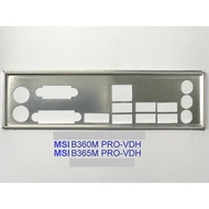 FE block main MSI B360M PRO-VDH (Mainboard IO Shield: 628)
